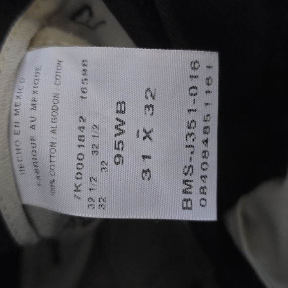 Black Wrangler Riata dress slacks - Picture 3 of 3